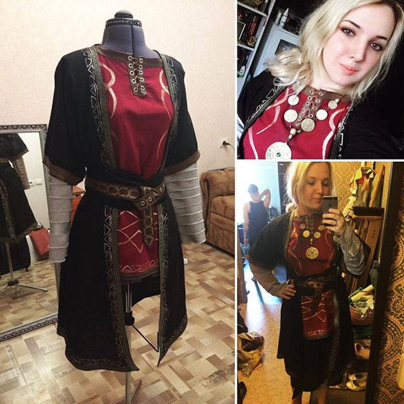 Master Robes of Destruction from Skyrim cosplay costume Etsy