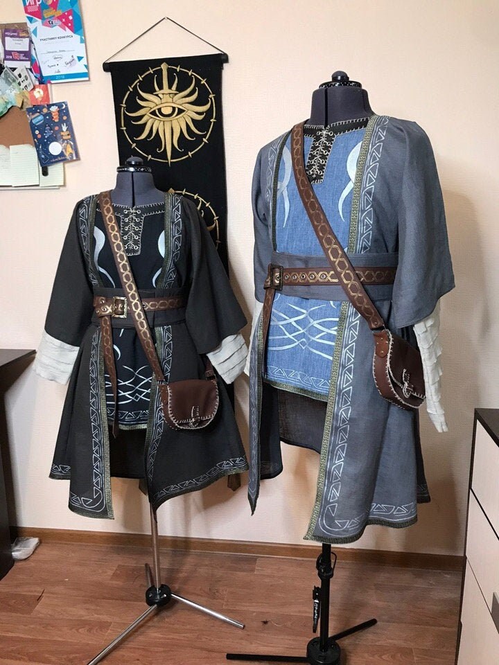 Master Robes of Destruction from Skyrim cosplay costume Etsy
