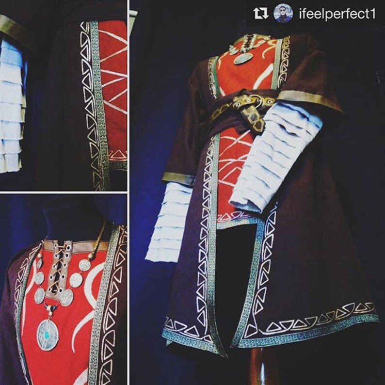 Master Robes of Destruction from Skyrim cosplay costume Etsy