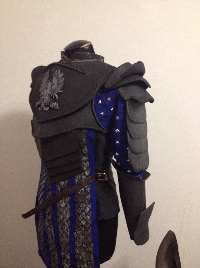 Grey Warden Heavy Warrior cosplay armor from Dragon age full | Etsy