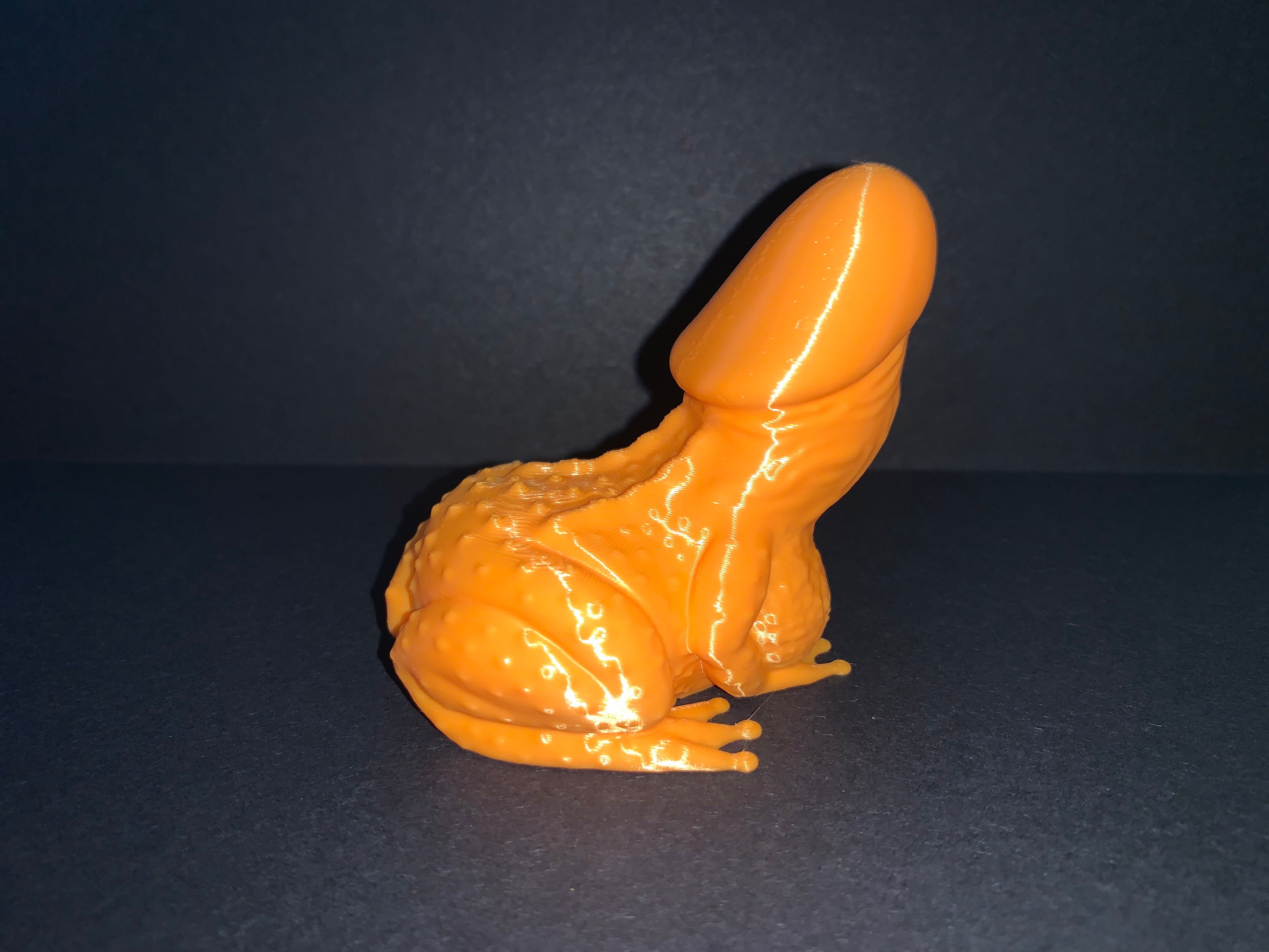 Dicky Frog, Dick Frog, Party Gift, Penis Frog Figure