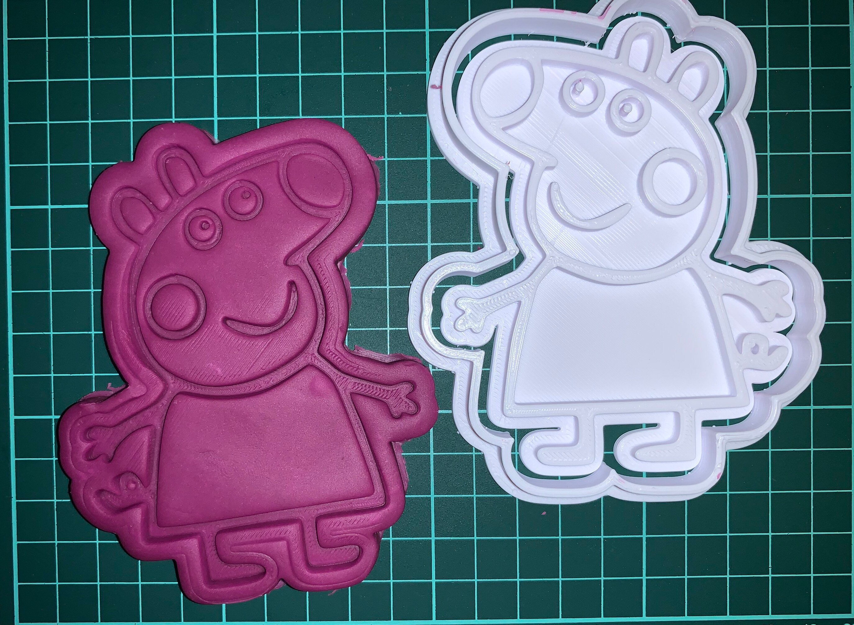 Peppa Pig Cookie Cutter Fondant Cutter Etsy