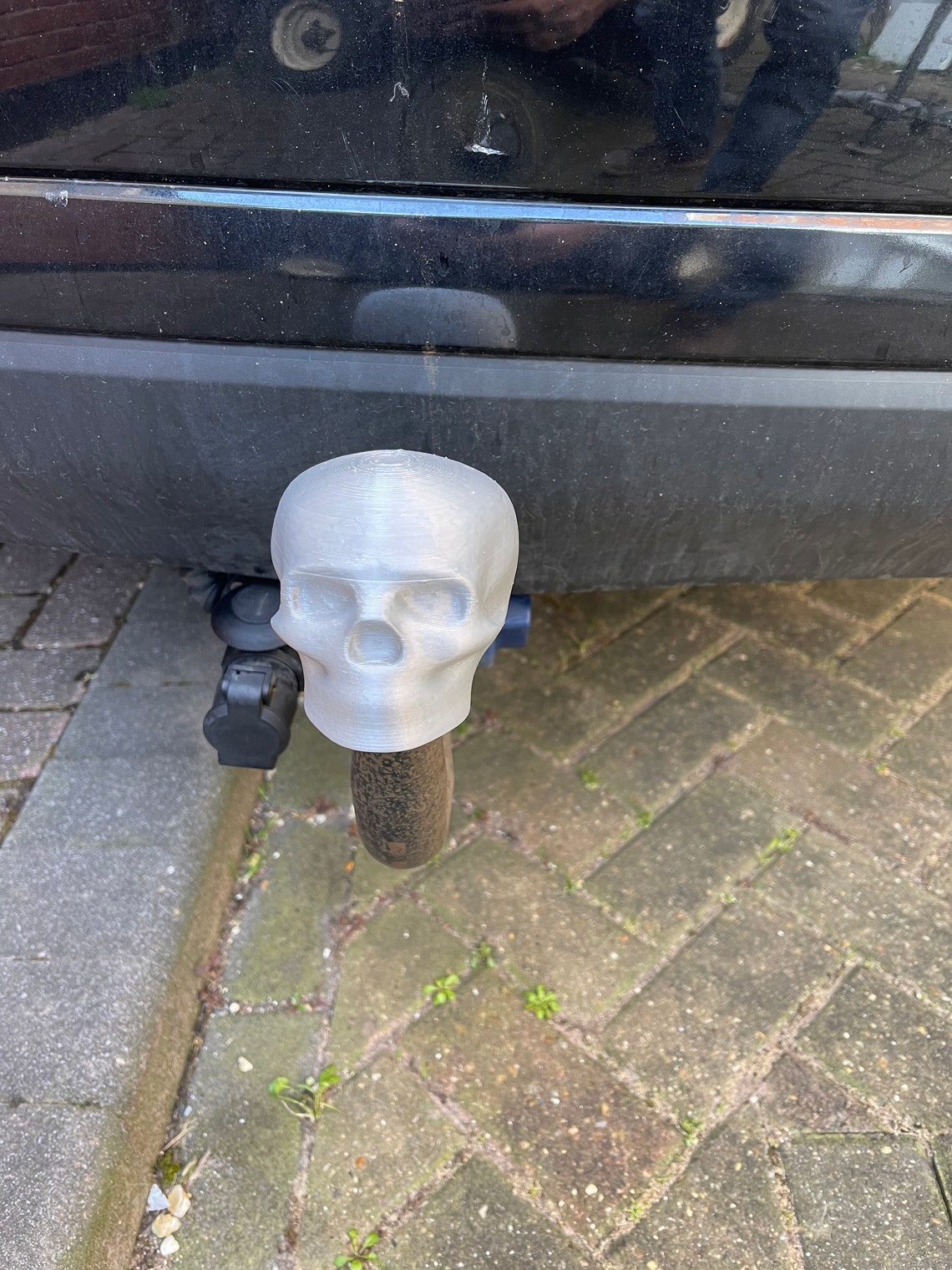 Skull Towbar Towball Tow Bar Cover Tow Bar Cap Etsy