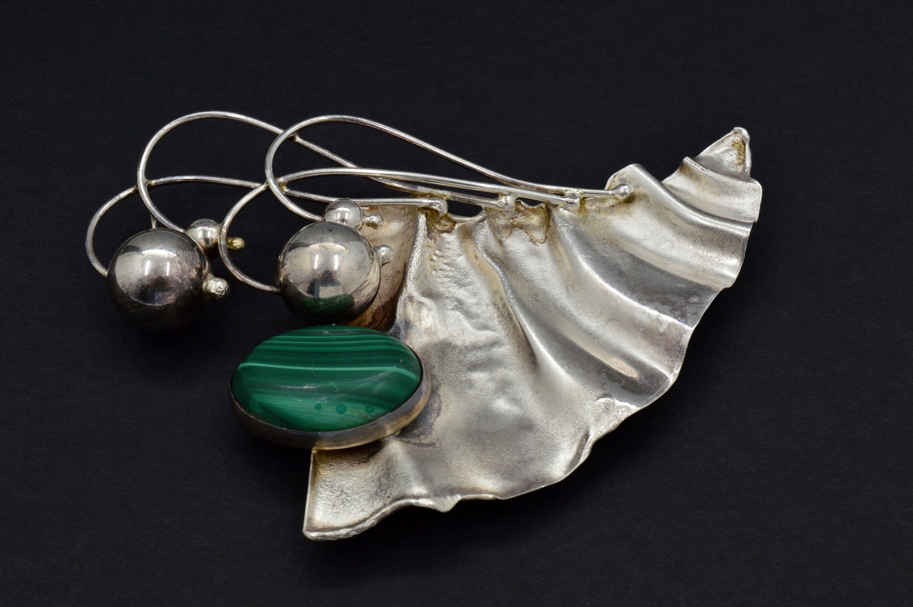 Avi Soffer イスラエル ヴィンテージ　925 Stunning Avi Soffer Israel Sterling Brooch Pendant - Modern
