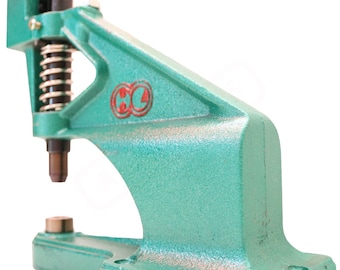 Green Hand Press Machine for Fixing Press Studs Eyelets Rivet Leathercraft