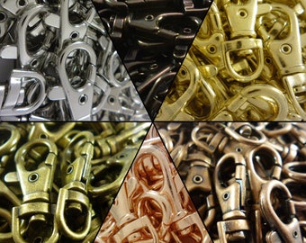37mm Lobster Swivel Clasps Clips Bag Key Ring Hook Findings Keychain