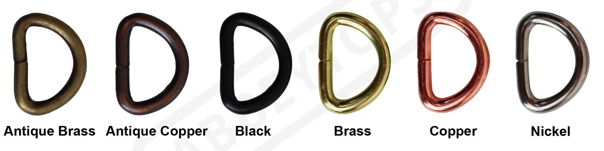 Stember D Rings D Rings Webbing and Leather Craft X50 - Etsy