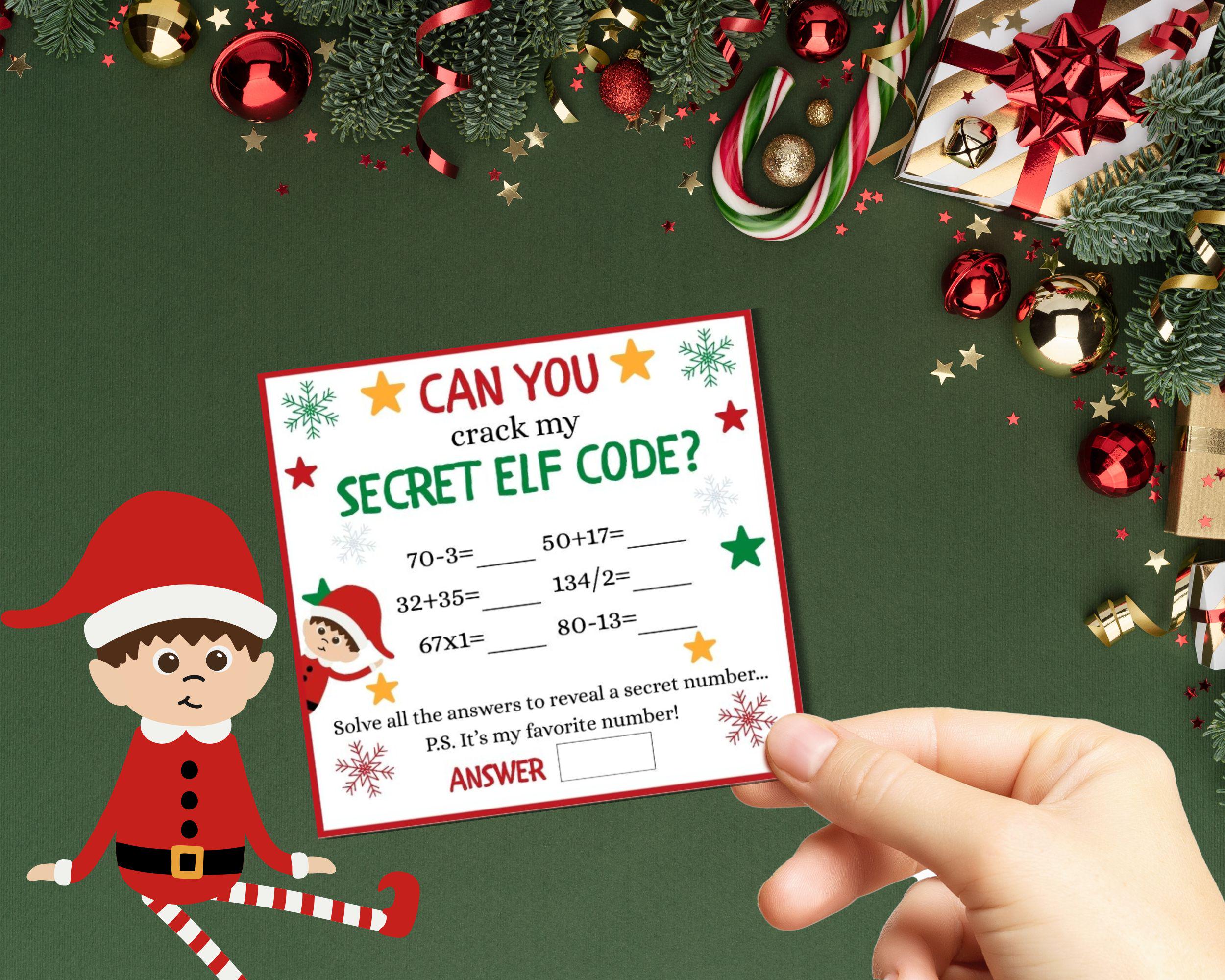 6-7 Elf Prop, PRINTABLE, 67 Elf Math, 67 Riddle, Six Seven Meme, Elf ...