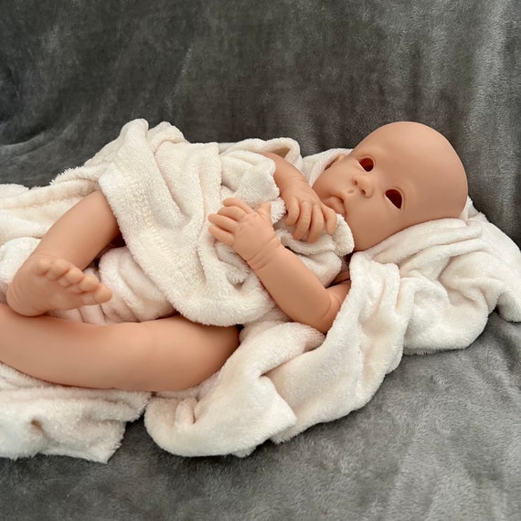 Reborn Baby Mia Vinyl Doll Kit Blank Reborn Baby Doll Kit Awake 23 Inch by Linda Murray Etsy