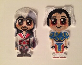 Lara Croft Tomb Raider Cross Stitch Kit