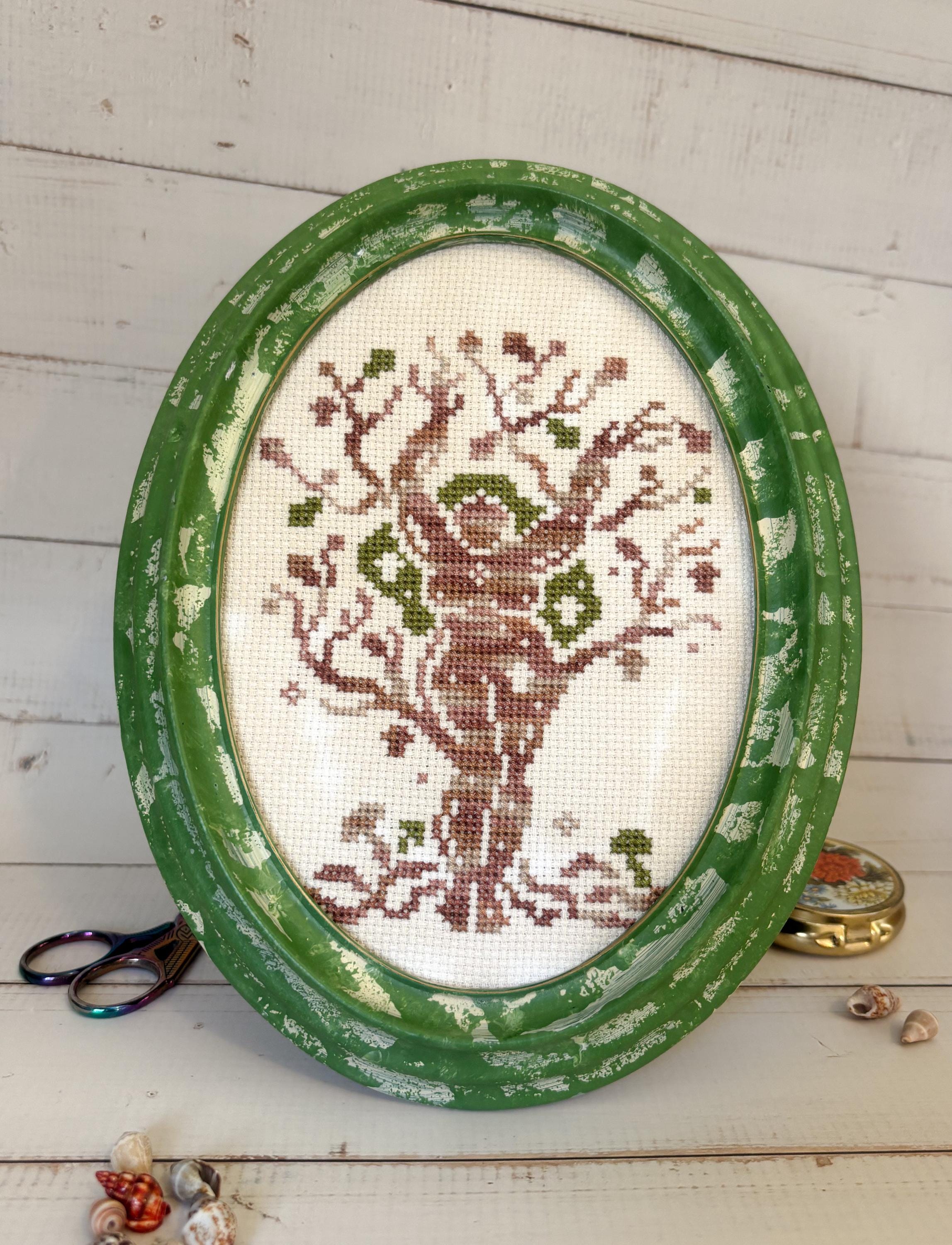 The Oak Nymph Cross Stitch Pattern/ Greek Mythology Stitching, Dryad ...