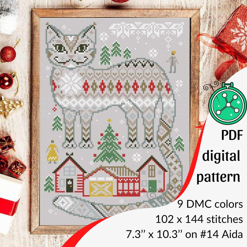 Yule Cat from Quaternion Creations