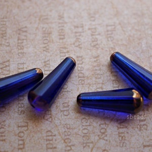 KOSTENLOSER VERSAND Teardrop Perlen Czech Beads 112-4sa
