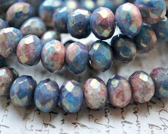 NEW. Roxy Foxy, Rondelle Beads, Czech Beads, Beads, 120-2sa