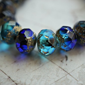 FREE SHIPPING Rondelle Beads Czech Beads Beads, 12-2, 109-5sa