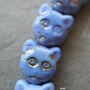 lastones My Kitty, Czech Beads, Animal Beads, Beads, 65-5sa
