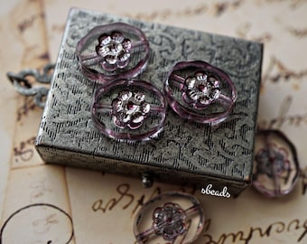 LIVRAISON GRATUITE Élégance blush doux, Perles tchèques, Perles 201-5sa