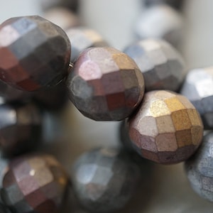 Matte Gray, Czech Beads, Beads, 58-3,102-3