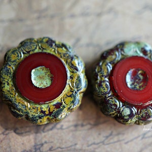 WildFlowers, Czech Beads, Beads, 192-4s