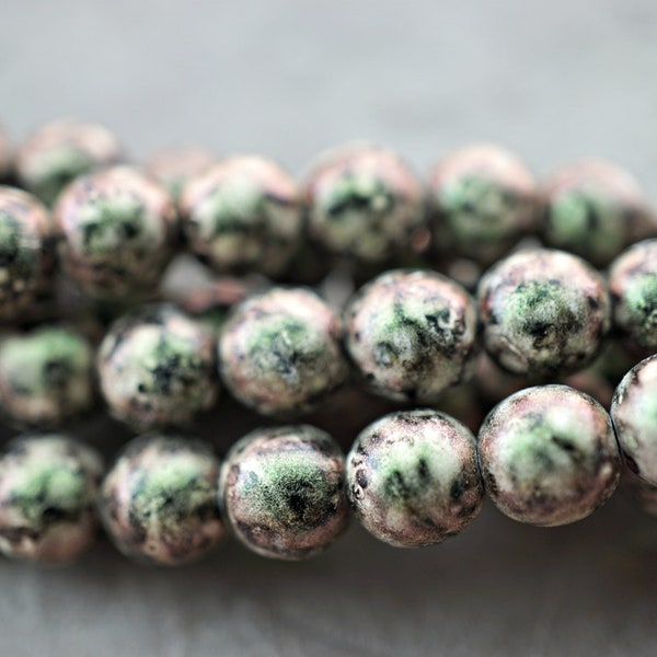 Van Gogh Druks, Druk Beads, Czech Beads, 58-1