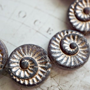 lastones Nautilus, Snail Beads, Czech Beads, Beads, 56-2sa