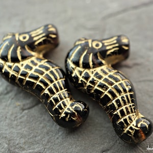 A Seahorse, Charms, Connector Beads, Beads, s99-5