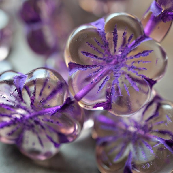 lastones FREE SHIPPING Imperial Flower, Flower Beads, Czech Beads, Beads
