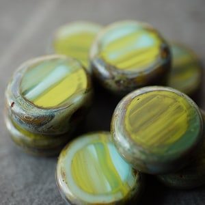 Urban Coins, Czech Beads, 106-4sa, 58-2sa