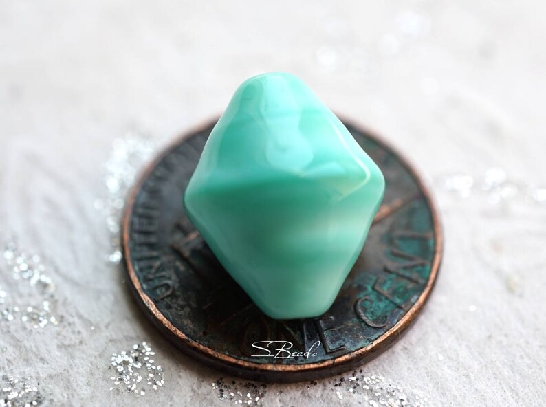 Aqua Bliss Bicones 16-2s Beads Czech Beads