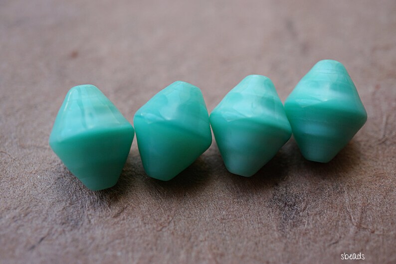 Aqua Bliss Bicones 16-2s Beads Czech Beads