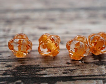 Mini Saucers, Saucer Beads, Czech Beads, 52-5sb