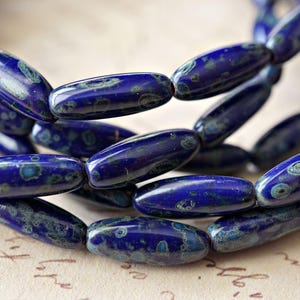 lastones Navy Blue, Czech Beads, Beads 125-2sa