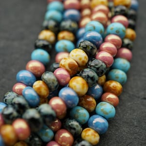 FREE SHIPPING Picasso Mix, Seed Beads, Seed Beads, Beads, 143-2sa