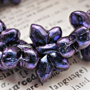 FREE SHIPPING Butterfly Beads, Czech Beads, Beads, 217-1sa
