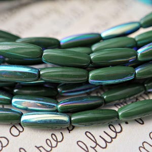 FREE SHIPPING Emerald Bliss, Czech Beads, Beads 61-5sa