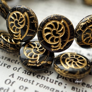 Snail Snail, Czech Beads, Beads, 41-2sa