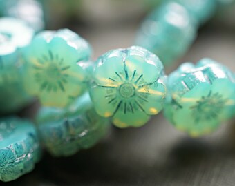 Meadow Blooms Flower Beads Czech Beads Beads 39-5s