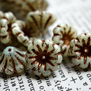 lastones Bell Flowers, Flower Beads, Czech Beads, Beads, 159-3sa