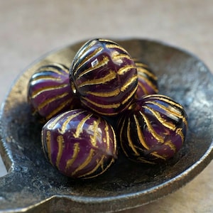FREE SHIPPING Purple Bicones, Bicone Beads, Czech Beads, Beads, 39-3sa
