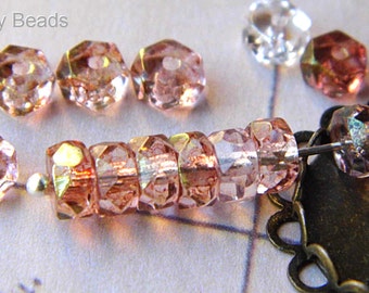 Rosaline Bliss, Rondelle Beads, Czech Beads, Beads, 119-5, 100-3, 88-2, 145-3sa
