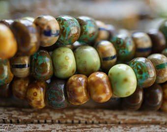 Picasso Seeds, Seed Beads, Czech Beads, Beads