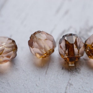 lastones Fall Pink Cathedrals, Czech Beads, Beads, 74-4sa
