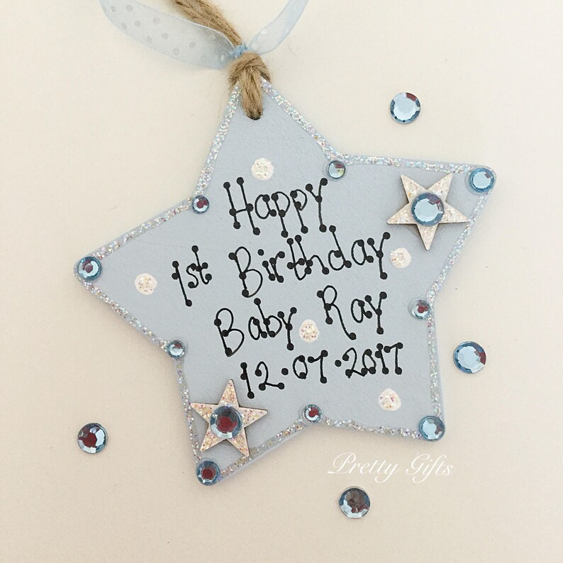 Personalised 1st birthday gift first birthday keepsake gift Etsy