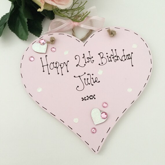 Lovely handmade birthday card 13th 16th 18th 21st 30th 40th 50th 60th personalised