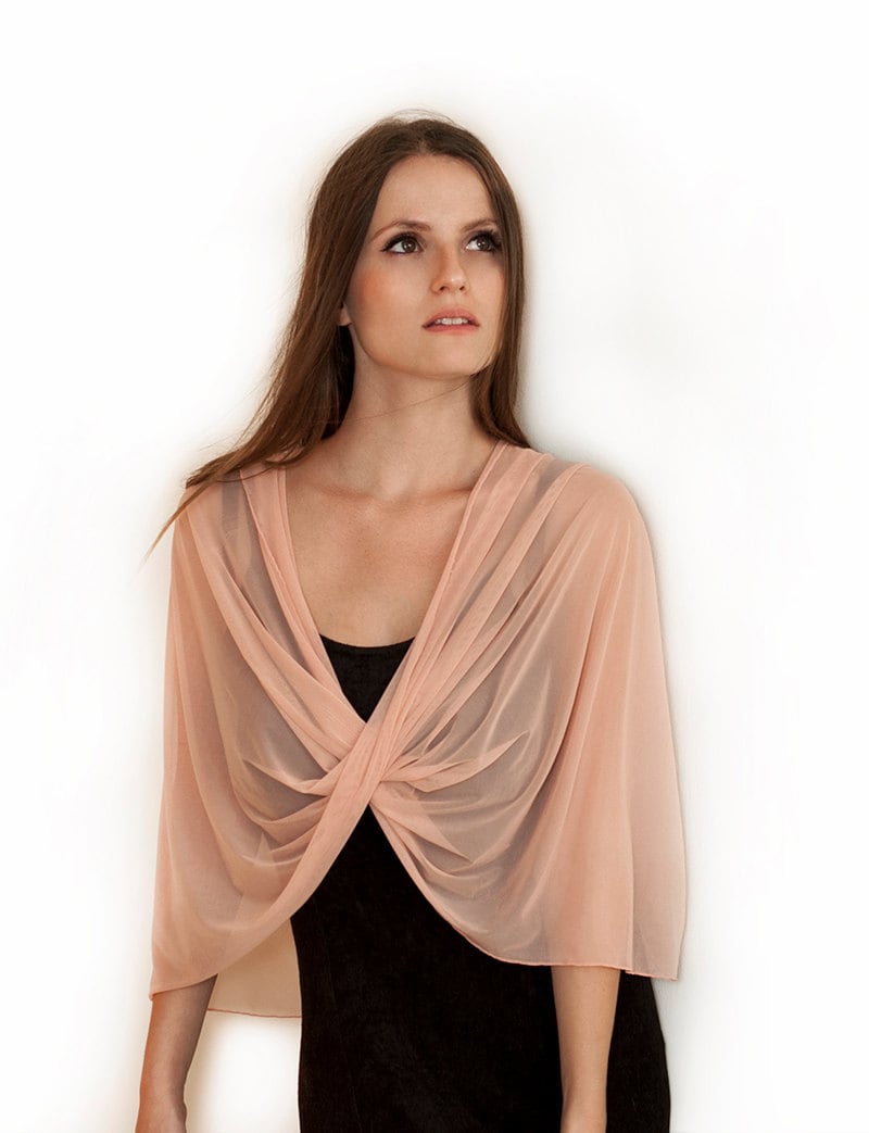 Sheer shawl cheap