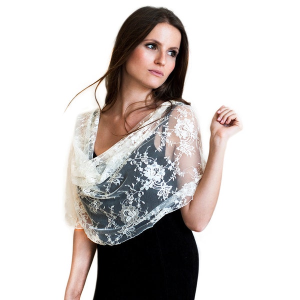 womens lace shawl
