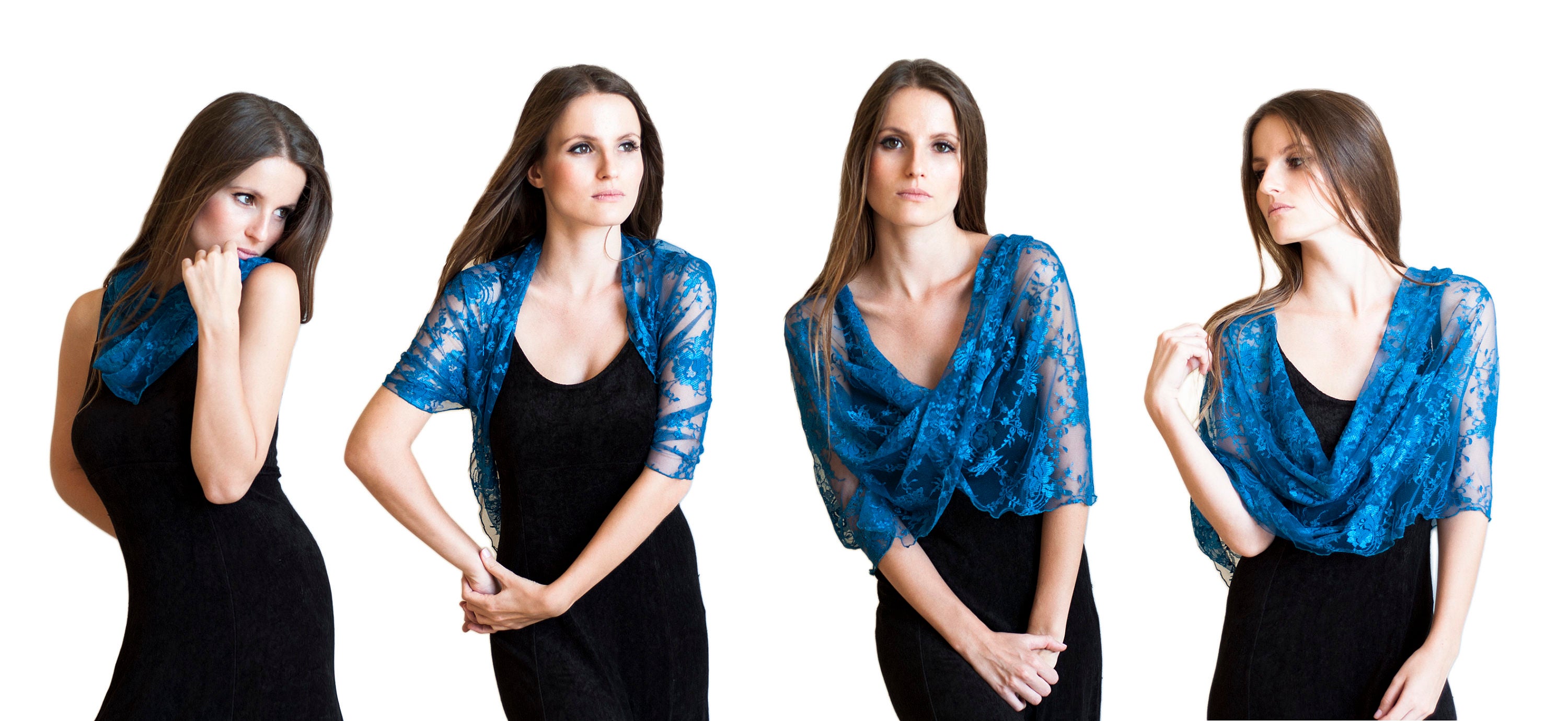 champagne lace shawl