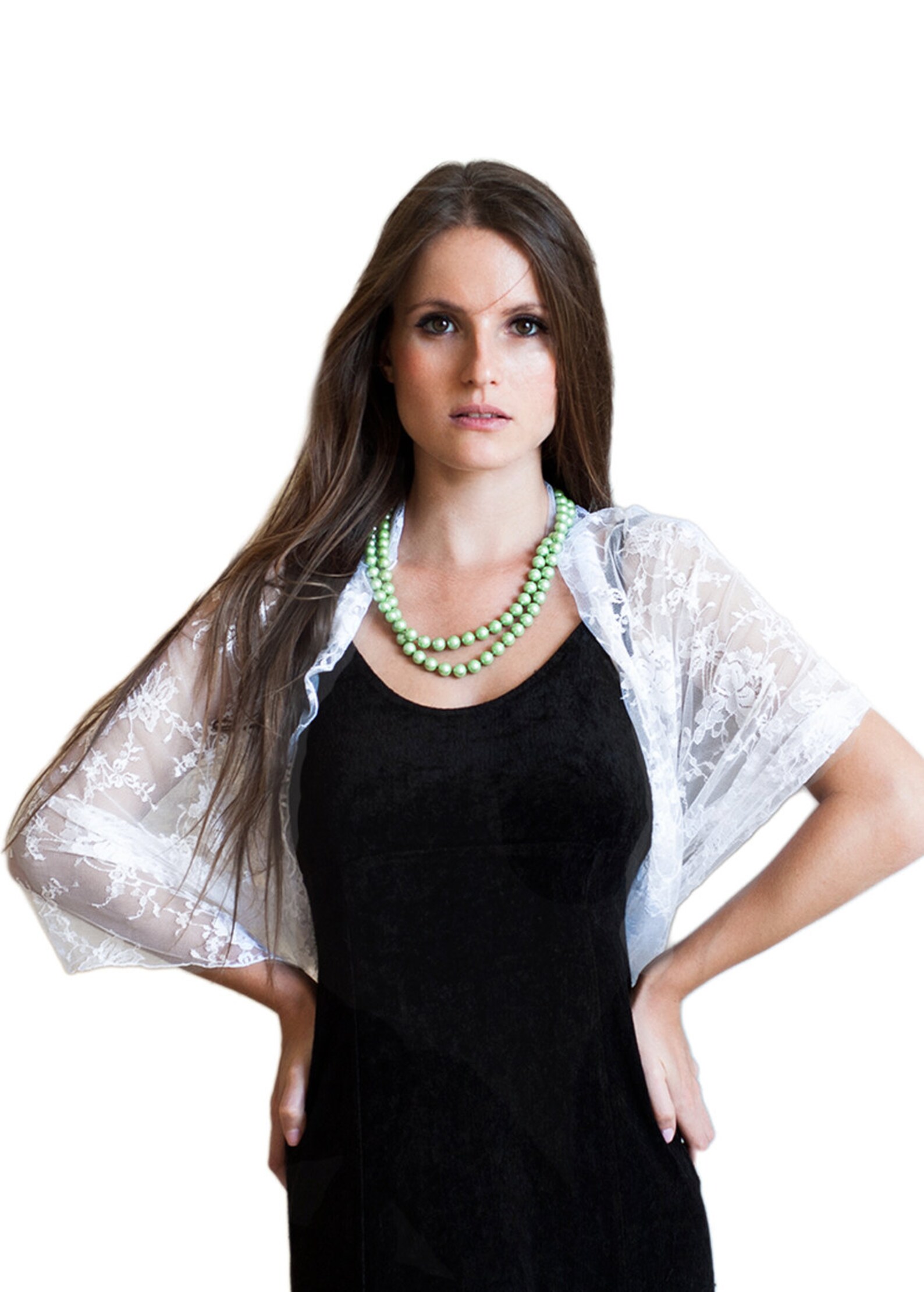 womens white shawl wrap
