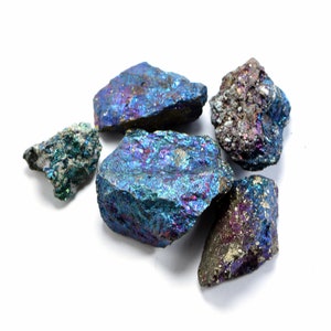 Peacock Ore (Bornite) - 30g Natural Rough Lot
