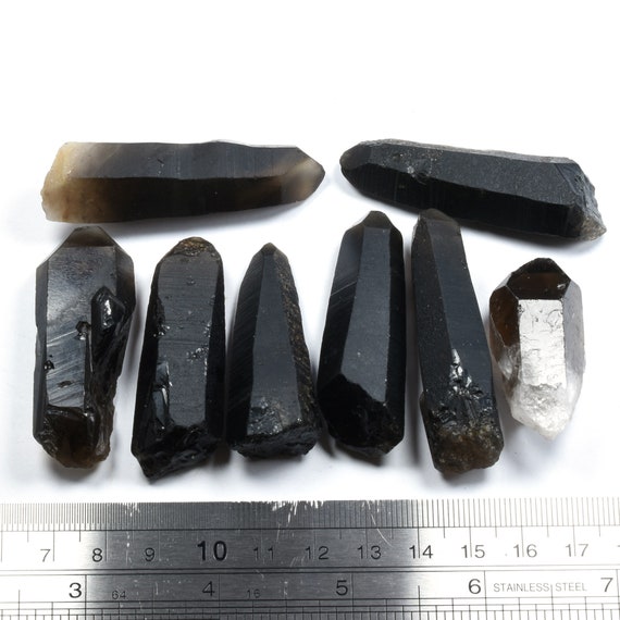 スモーキークォーツ ポイント スモーキークォーツ - 15 - 20g 天然ポイント - Etsy 日本